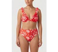 Shiwi Bobby Bikini Top Beach Day Red Hibiscus Beach Day Taille: 34 | Bikinis Outlet | Femme | Rouge