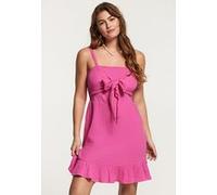 Shiwi Bora-bora Dress Mousseline Waffle Azalea Pink Taille: M | Robes Mini Outlet | Femme | Rose
