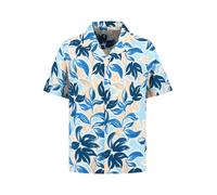 Shiwi Chemise 'Vic' bleu clair / bleu foncé / orange clair / blanc, Taille XL