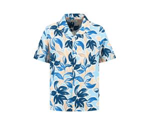 Shiwi Chemise 'Vic' bleu clair / bleu foncé / orange clair / blanc, Taille XL