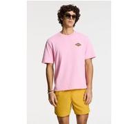 Shiwi Finn Relaxed T-shirt Badge Pink Chalk Taille: L | Slips de bain Outlet | Homme | Rose
