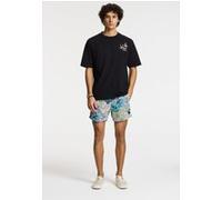 Shiwi Finn Relaxed T-shirt Sketched Flowers Black Taille: XL | T-shirts avec imprimés Outlet | Homme | Le Noir