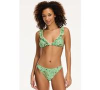 Shiwi Ladies Bobby Bikini Set Botanic Green Botanic Passiflora Taille: 38 | Bikinis Outlet | Femme | Vert