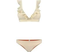 Shiwi Ladies Glitter Bobby Ruffle Triangle Bikini White Taille: 42 | Bikinis Outlet | Femme | Blanche