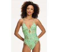 Shiwi Ladies Rowy Swimsuit Botanic Green Botanic Flower Taille: 34 | Maillots une pièce Outlet | Femme | Vert