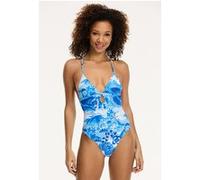 Shiwi Ladies Rowy Swimsuit Greek Scenery Blue Greek Scenery Taille: 42 | Maillots une pièce Outlet | Femme | Bleu