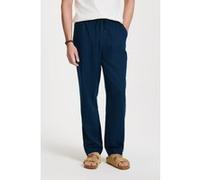 Shiwi Lenny Linen Trousers Yarn Dye Stripes Blue Dark Navy Stripes Taille: XL | Pyjamas Outlet | Homme | Blanche