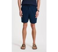 Shiwi Lewis Linen Shorts Yarn Dye Stripes Blue Dark Navy Stripes Taille: XL | Slips de bain Outlet | Homme | Blanche