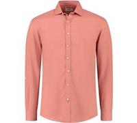 Shiwi Lucas Linen Shirt Brick Dust Pink Taille: L | Casual chemises Outlet | Homme | Blanche