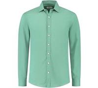 Shiwi Lucas Linen Shirt Deep Grass Green Taille: S | Casual chemises Outlet | Homme | Blanche