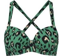 Shiwi Luxe Leopard Nora Padded Wire Top D/e Washed Green Taille: 40 | Bikinis Outlet | kids | Vert