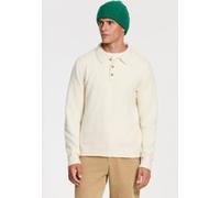 Shiwi Penn Regular Fit Boucle Polo White Taille: L | Pulls Outlet | Homme | Blanche