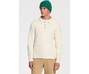 Shiwi Penn Regular Fit Boucle Polo White Taille: XXL | Pulls Outlet | Homme | Blanche