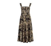 Shiwi Robe d’été beige / noir, Taille 40