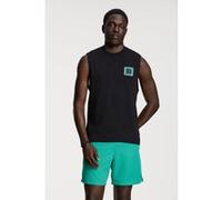 Shiwi Sean Sleeveless T-shirt Paradise Block Black Taille: M | Tanktops Outlet | Homme | Le Noir