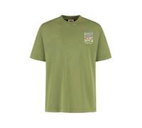 Shiwi T-Shirt 'Finn' bleu clair / olive / rose, Taille L