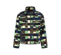 Shiwi Veste en polaire beige clair / bleu marine / olive / menthe, Taille L