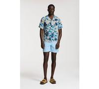 Shiwi Vic Short Sleeve Shirt Floral Leafs Blue Sky Floral Leafs Taille: S | Slips de bain Outlet | Homme | Bleu