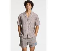 Shiwi Vic Short Sleeve Shirt Geo Storm Beige Geo Storm Taille: L | Slips de bain Outlet | Homme | Marron