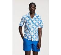 Shiwi Vic Short Sleeve Shirt Ripple White Blue Ripple Taille: L | Slips de bain Outlet | Homme | Bleu
