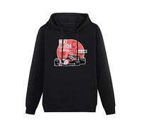 SHIWUNANFANG Hoodie Niki Lauda - 1985 Zandvoort Tribute for Men Unisex Adult Size Black L
