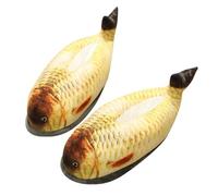 SHIXIAOSHU Cartoon mignon intérieur pantoufles - Hiver chaud Home chaussures en coton (Le poisson jaune, Adulte, Femme, 37, Numérique (intervalle), Système Taille Chaussures EU, 42, Moyen)