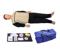 SHIXUE Adulte Professionnel CPR Mannequin de Formation, Secourisme Mannequin de Formation avec Sac de Transport pour Formation aux Premiers Secours