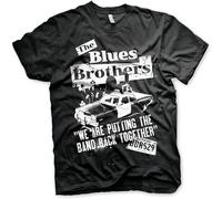 SHIXUED Blues Brothers- Band Back Together Men's T-Shirt Black XL