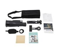 Shiyinge Télescope monoculaire à prisme BAK4 12-36 x 60 - Haute résolution - Large champ de vision - Portable - Avec trépied - Dragonne - Sac en tissu pour observation des oiseaux, la faune et la