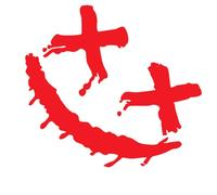 shjxi Autocollant de visage Smile pour la voiture, autocollant de voiture drôle, Autocollants de décoration de moto, Décalcomanies automobiles décoratives pour motos, décor d'ordinateur portable