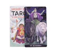 shjxi Cartes de Tarot - Ensemble de 78 Divination Tarot Deck for Entertainment Fate, Fun and Insightful with Easy Gameplay, Board Game for Party, Personal Reading, Group Greamment, 4.06x2.36 Pouces