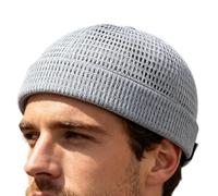 shjxi Chapeau sans Rebord,Accessoire De Tête sans Bord Et Respirant | Bonnet Été Skullcap Beanie | pour Hommes Seniors Chauves Pères Sports De Plein Air Course À Pied Voyage Cyclisme Golf Soirée