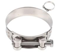 shjxi Collier de serrage à vis sans fin réglable - Collier de serrage fin avec surfaces lisses - Collier de serrage réglable, robuste, épais et stable pour plomberie automobile