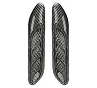 shjxi Décoration de voiture pour véhicules - Autocollants de ventilation simulés comme décoration extérieure - Couvercles d'aération latéraux pour voiture, camion, SUV, berline, trajets quotidiens et