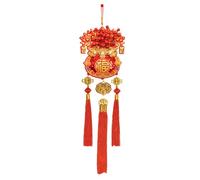 shjxi Décorations du Nouvel An chinois - Décoration d'intérieur avec personnage Fu 2026 | Ornements de porte chance pour le Nouvel An lunaire | Pour salon, chambre à coucher, entrée, balcon, porte