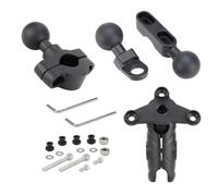 shjxi Fixation Dash Cam | Support Antivol Antidérapant Portable - Support Moto pour Caméra Embarquée Vue Arrière - pour Usage Extérieur, Trajets Quotidiens, Road Trip, Conduite, Autoroute, Motards,