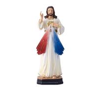 shjxi Jesus Figures - Sacred 3D Classic Religious Collectibles, Desk Jesus Figurines, Elegant Faith Decoration for Thanksgiving, Birthday, Party, Office, Home, Living Room, Bedroom