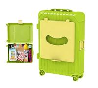 shjxi Jeux de pour - Mini valise pédagogique portable - Jeu d'affectation de la mémoire - Pour filles - Coordination œil-main - Développement cognitif préscolaire à la maison et en