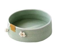 shjxi Lit de de Chat - 5 kg de Gros Chaton tissé nid de Sommeil pour Repos Confortable, Meubles de Compagnie amicaux avec Un Coussin Confortable, Maison de Chat pour Le Salon du Salon, Petit, Petit,