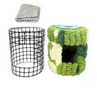 shjxi Lit d'oiseau pour Cage | Grotte d'hiver en Peluche, nid Chaud pour Perroquet, Hamster, écureuil, Ara, calopsitte, Colibri, Conure