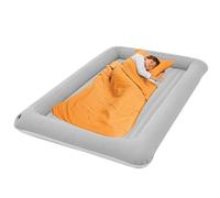shjxi Lit Gonflable, Matelas Gonflable Pliable, Matelas Gonflable de Voyage, Matelas Gonflable Portable pour Enfants avec côtés et Rembourrage intérieur Amovible, Extra épais et léger pour Enfants