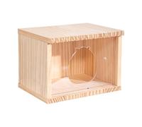 shjxi Maison pour hamster, maison syrienne pour hamsters, cachettes pour petits animaux pour hamsters syriens, maisons innovantes pour hamster, huttes de gerbille et chinchilla pour un confort optimal
