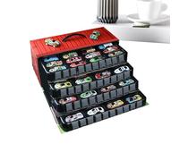 shjxi Mini Voitures de Course - Ensemble de véhicules Jouets à Tirer, Construction métallique compacte pour, Mouvement de Jeu d'action Rapide, idée Cadeau de Divertissement, Jouet de Vitesse interac