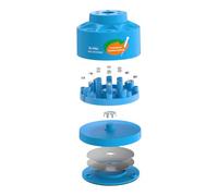 shjxi Organisateur de Tournevis - Boîte Rotative Portable 360 Degrés - Boîte De Rangement pour Tournevis De Bureau,pour Atelier Garage Remise Station De Réparation Établi Réparation D'Électronique