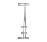 shjxi Outil Pour L Installation Des Barres Suspendues De Placard | Gabarit De Montage En Acier Inoxydable - Règle De Guidage Pour Perçage - Pour Menuisiers Porte Armoire Meuble Placard Maison