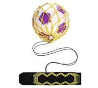 shjxi Portable Soccer Training Aid, Kids Soccer Training Equipment, Elastic Soccer Kick Trainer, Indoor Soccer Training Aid, Portable Elastic Training Aid with Kick Back Trainer for Kids