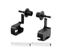 shjxi Printer Holder, Mobile Printer Bracket, Compact Stand Stable Rolling Base, Lightweight Feature with Quick Setup, Workplace Organizer for Home Business, 12.32x3.66x5.08 inches