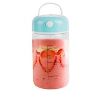 shjxi Shaker à protéines, tasse à mélanger électrique puissante | 380 ml - Joli shaker alimenté par piles - Tasse à mélanger de qualité alimentaire pour lait de soja, lait en poudre