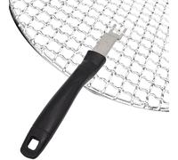 shjxi Souleve-Grille De Barbecue, Leve Grille De Cuisson en Fonte, Accessoire De Cuisson Acier Inoxydable pour Exterieur Camping Jardin