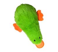 shjxi Squeaky Plush Duck Dog Toy, Small Pets Stuffed Chew Toys, Wear Resistant Animals Chew, Long Lasting and Interactive Plush for Pet Lovers, Friends, 9.45x6.3 inches